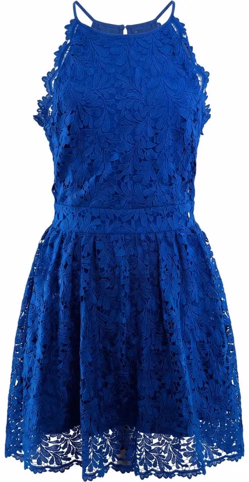 Trussardi Jeans Blue Polyester Women's Dress