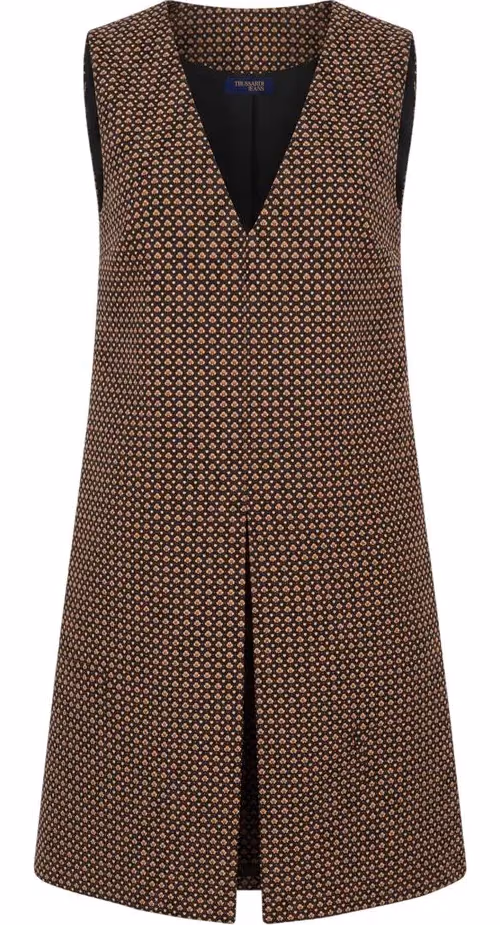 Trussardi Jeans Beige Polyester Women Dress