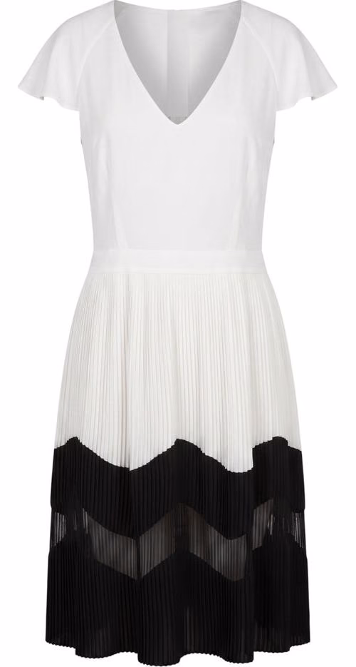 Trussardi Jeans White Polyester Women Dress