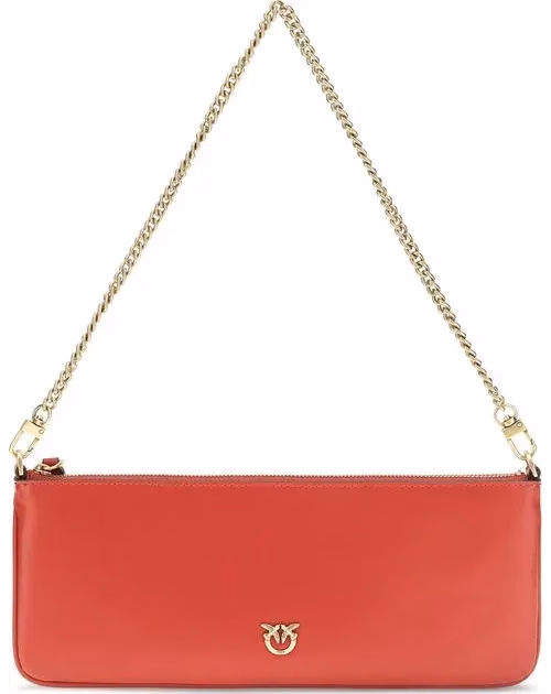 PINKO Multicolor Calf Leather Bos Taurus Shoulder Bag