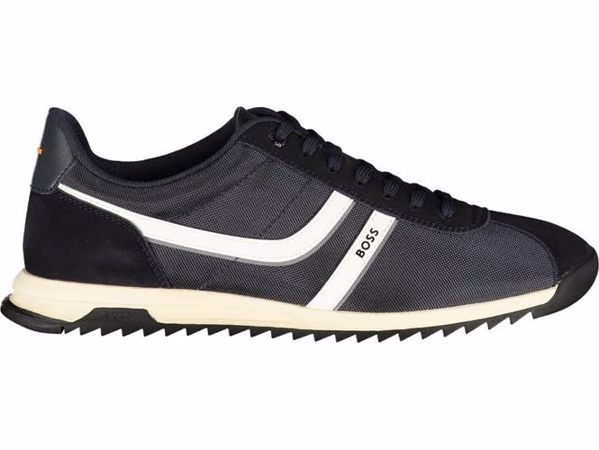 Hugo Boss Blue Polyurethane Men's Sneaker
