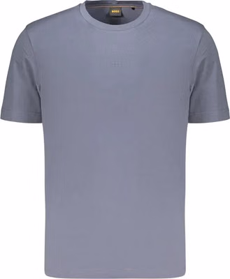 Blu Cotton Uomo T-Shirt