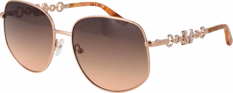 Marciano by Guess Rose Gold Metal Sunglasses