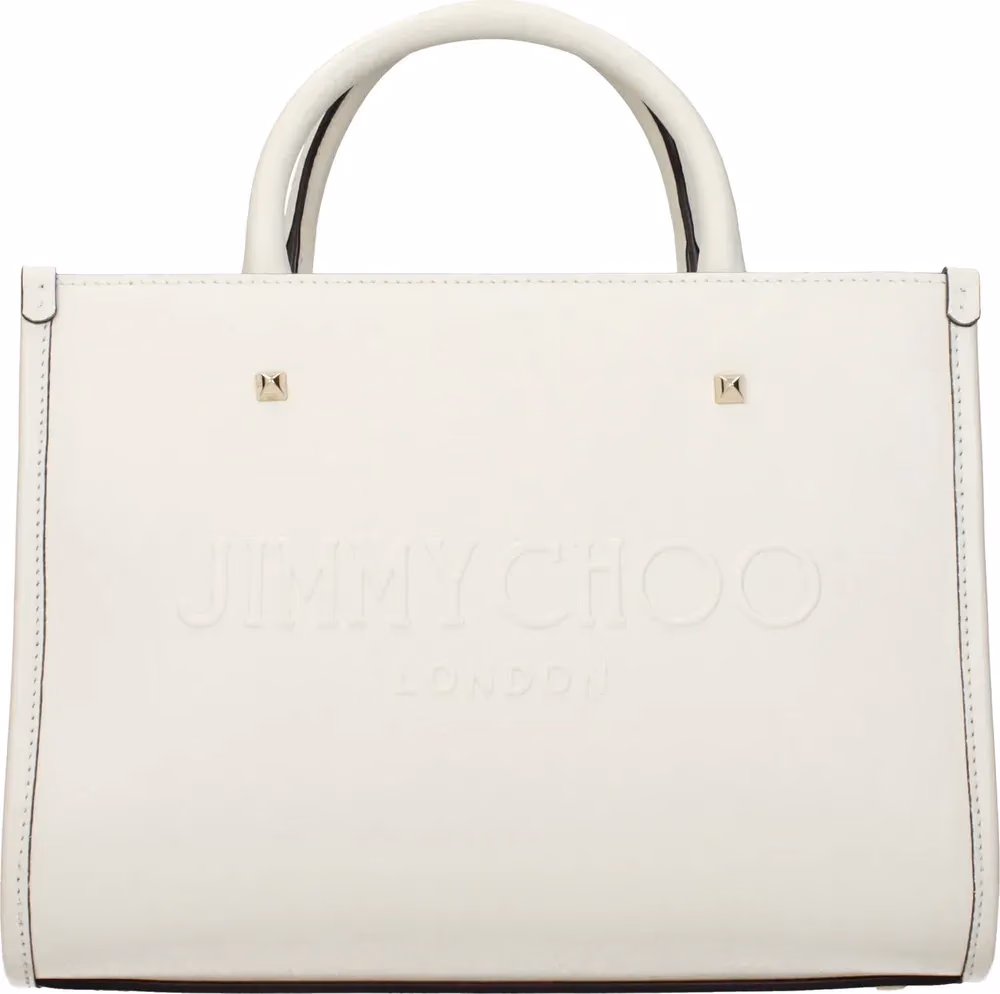 Jimmy Choo White Leather Handbag