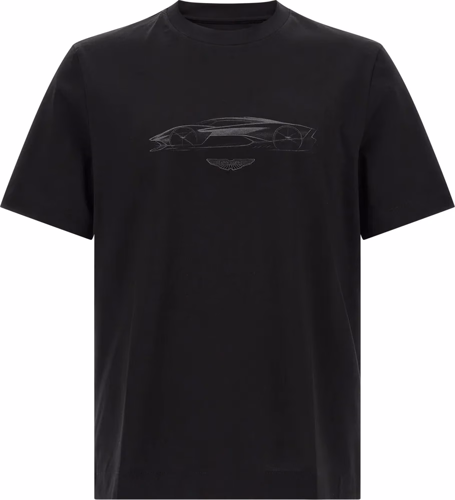 Hugo Boss Black Cotton T-Shirt
