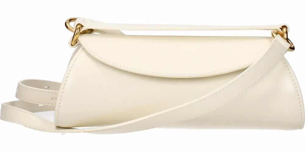 Jil Sander Beige Leather Handbag