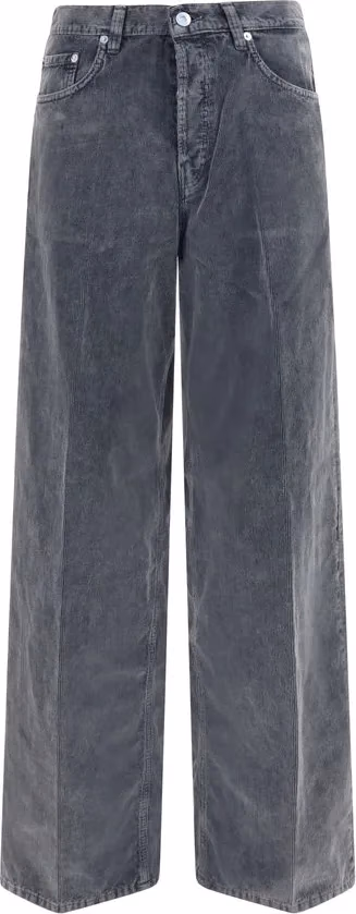 Haikure Gray Cotton Jeans Denim