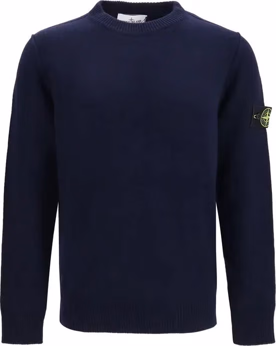 Stone Island Black Cotton Sweatshirt