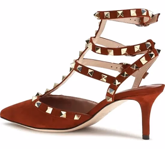 Valentino Garavani Multicolor Goatskin High Heel Pumps