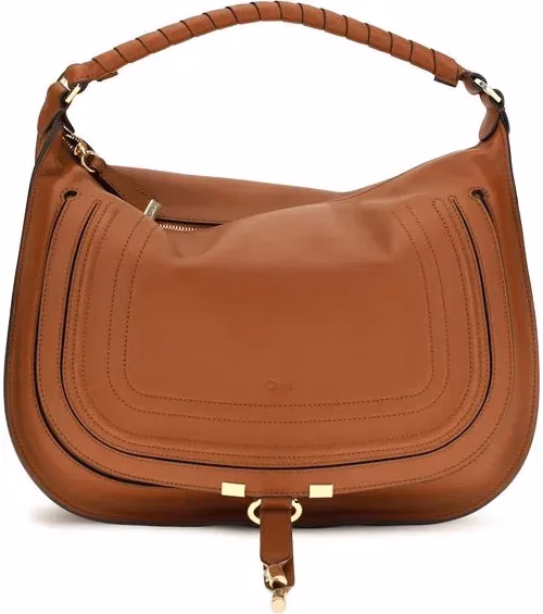 Chloé Brown Calf Leather Bos Taurus Shoulder Bag