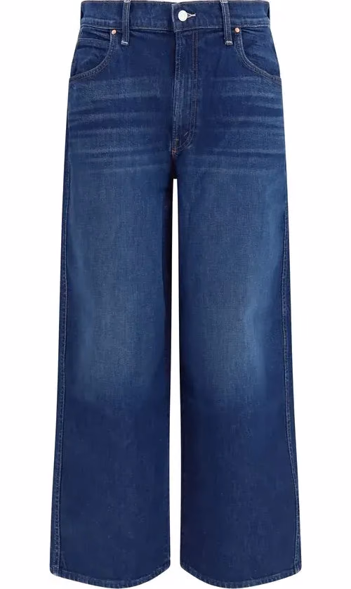 Mother Denim Blue Cotton Jeans Denim