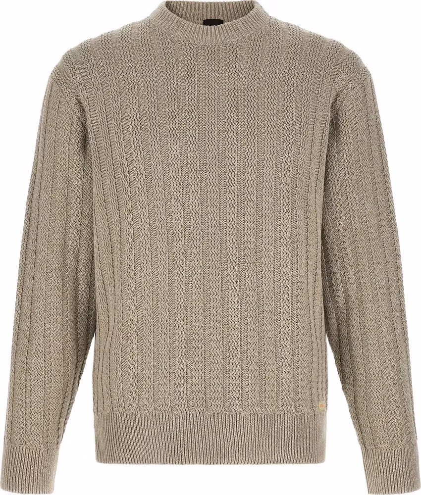 Hugo Boss Beige Cotton Cardigan