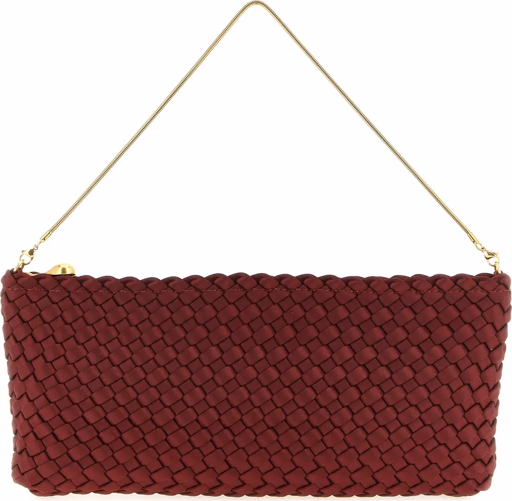 NAGHEDI Multicolor Polyester Clutch Bag