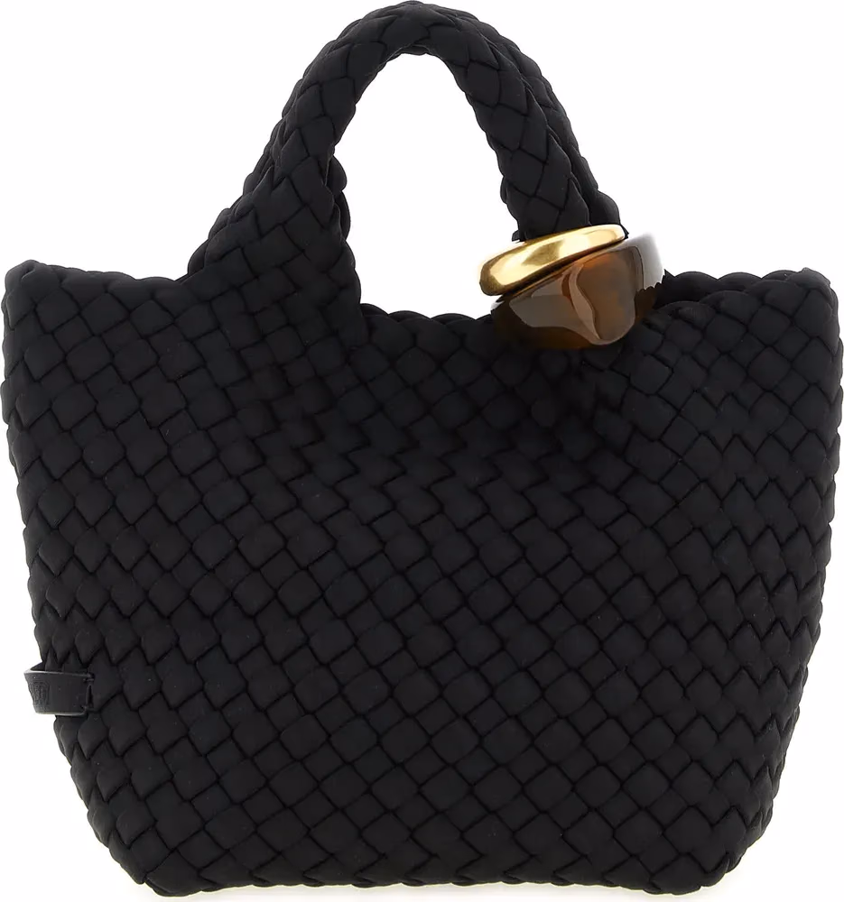 NAGHEDI Black Nylon Handbag