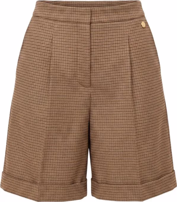 Trussardi Jeans Brown Viscose Women Shorts