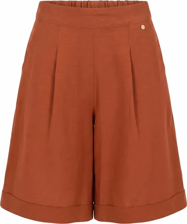 Trussardi Jeans Brown Viscose Women Shorts
