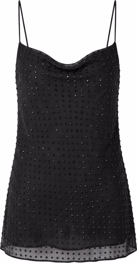 Trussardi Jeans Black Polyester Women Tank