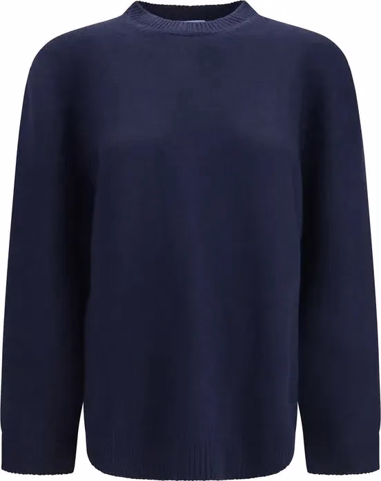 Prada Blue Wool Oves Aries Sweatshirt
