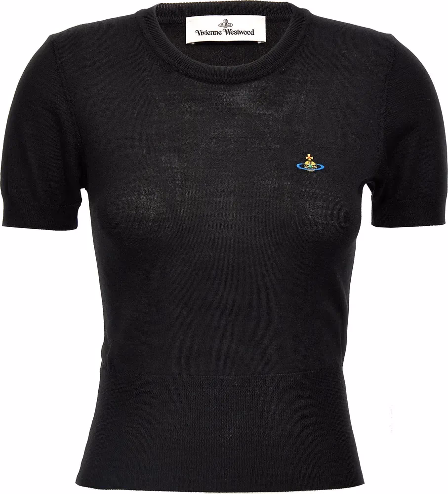 Vivienne Westwood Black Cotton T-Shirt