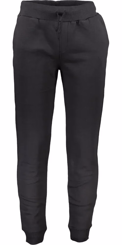 North Sails Black Cotton Men's Jogger Pants