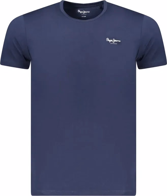 Pepe Jeans Blu Cotton Men T-Shirt