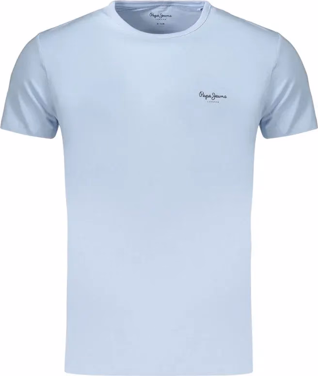 Pepe Jeans Azzurro Cotton Mens T-Shirt