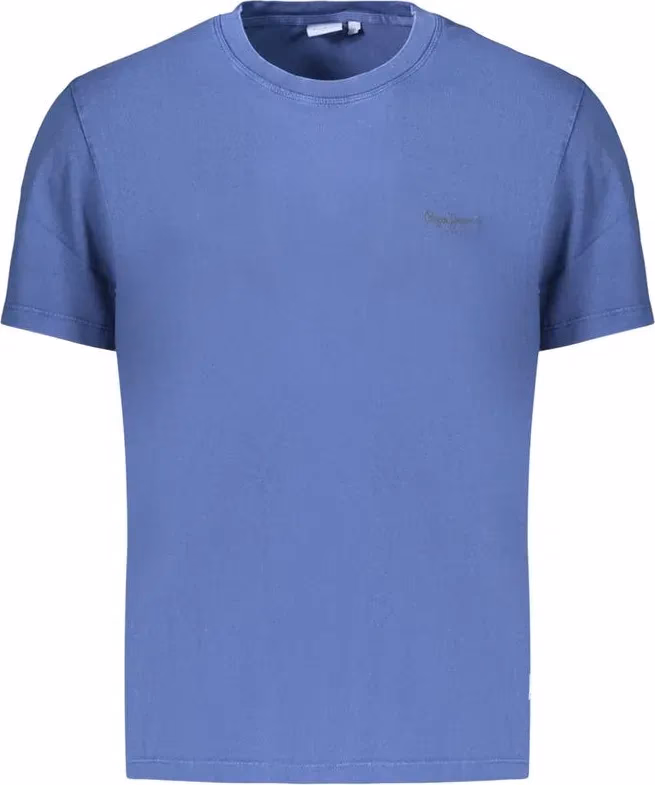 Pepe Jeans Blue Cotton Male T-Shirt