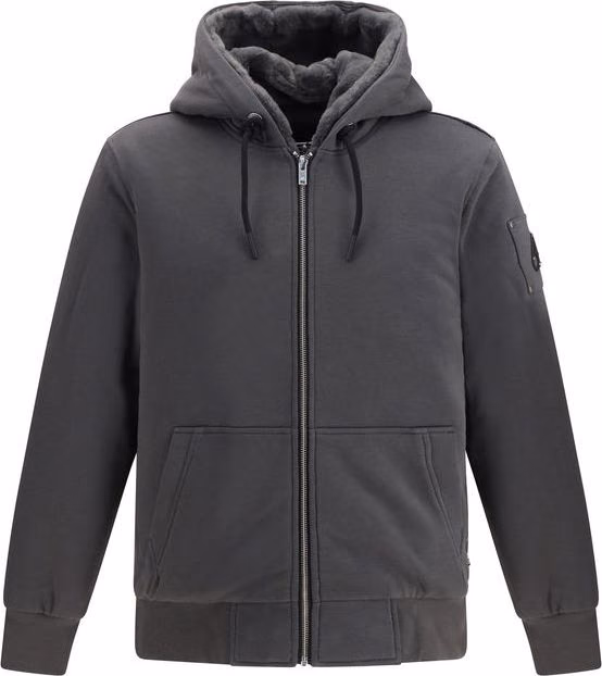 Moose Knuckles Gray Polyester Sweatshirt