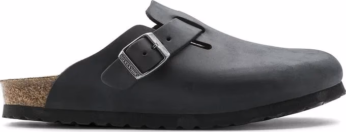 Birkenstock Black Synthetic Mules