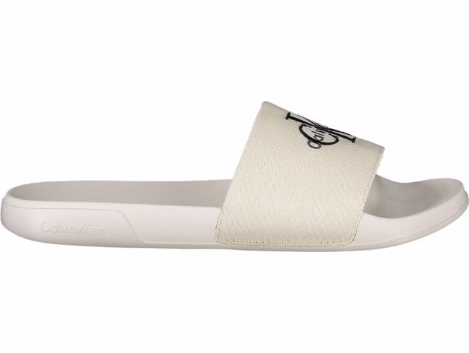 Calvin Klein White Polyester Women's Slipper