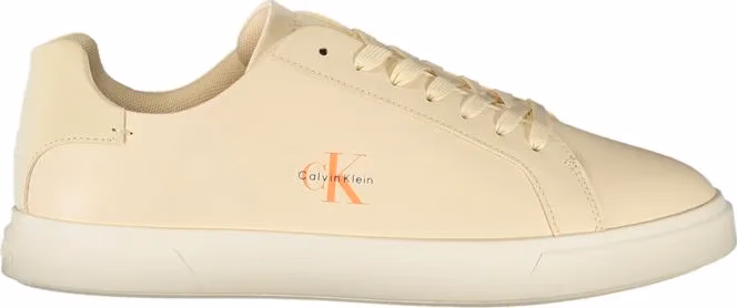 Calvin Klein Beige Polyurethane Women's Sneaker