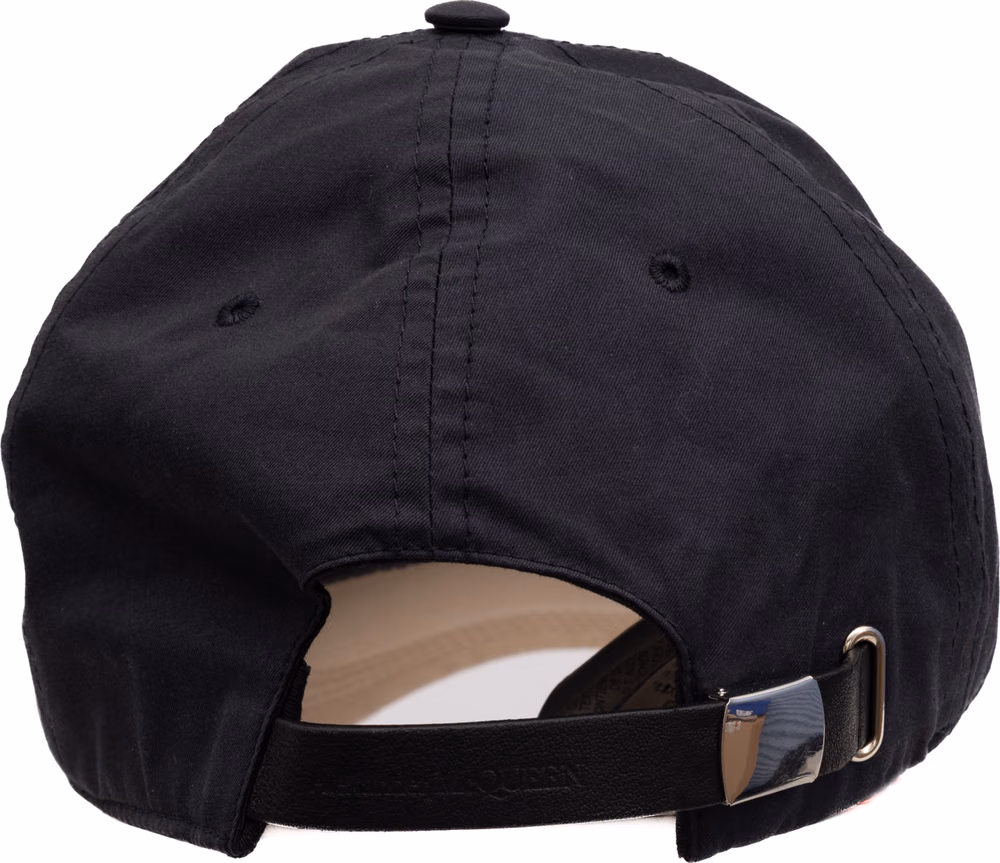 Alexander McQueen Black and Red Women Cap