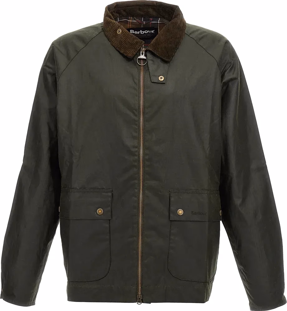 Barbour Bicolor Cotton Full-Length Jacket