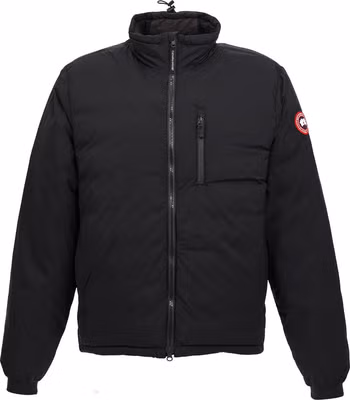 Black Polyester Shell Jacket