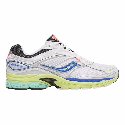 Saucony White Synthetic Athletic Sneakers