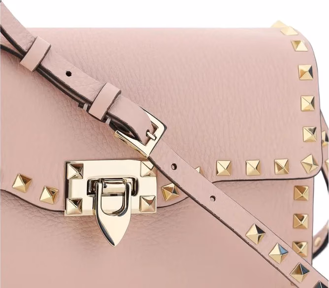 Valentino Garavani Multicolor Calf Leather Bos Taurus Shoulder Bag