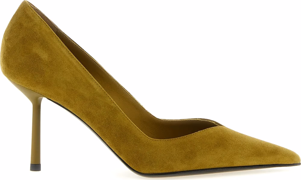 LE SILLA Bicolor Lambskin High Heel Pumps