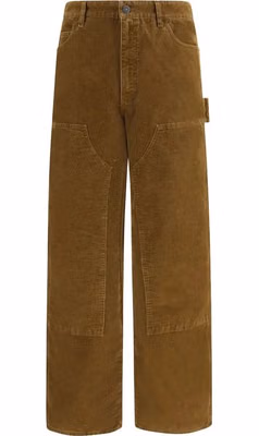 Brown Cotton Cargo Pants