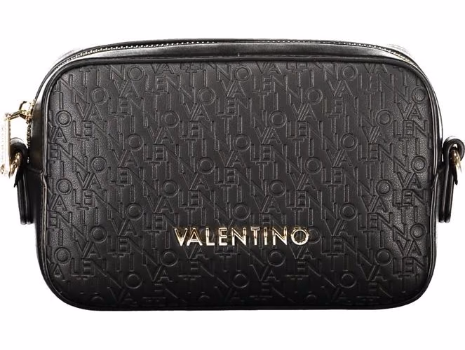 Mario Valentino Black Polyurethane Women's Bag