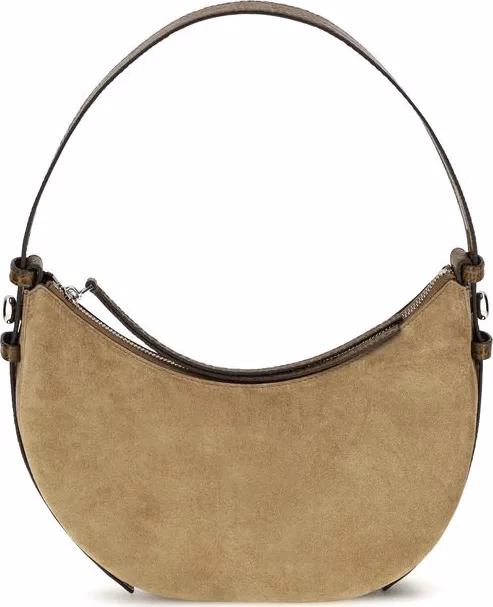 Tory Burch Beige Suede Leather Shoulder Bag