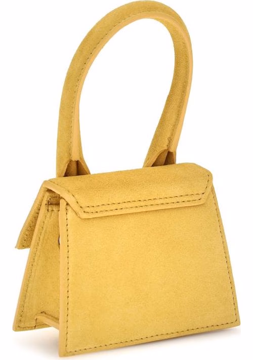 Jacquemus Bicolor Calf Leather Bos Taurus Handbag