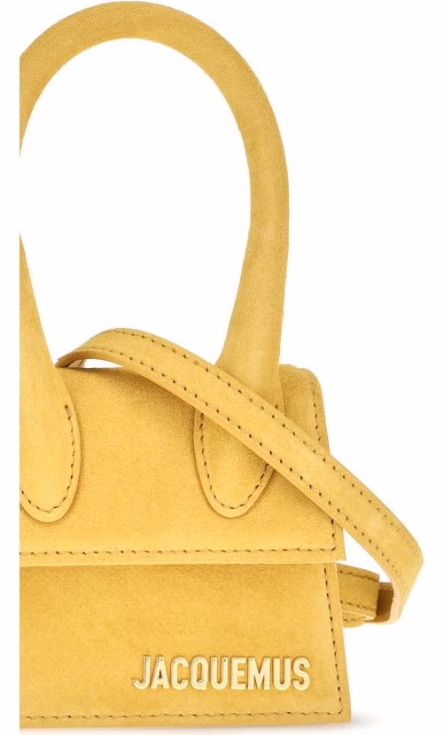 Jacquemus Bicolor Calf Leather Bos Taurus Handbag
