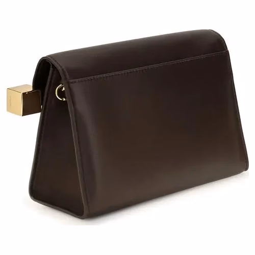 Jacquemus Brown Lamb Ovis Aries Aries Shoulder Bag