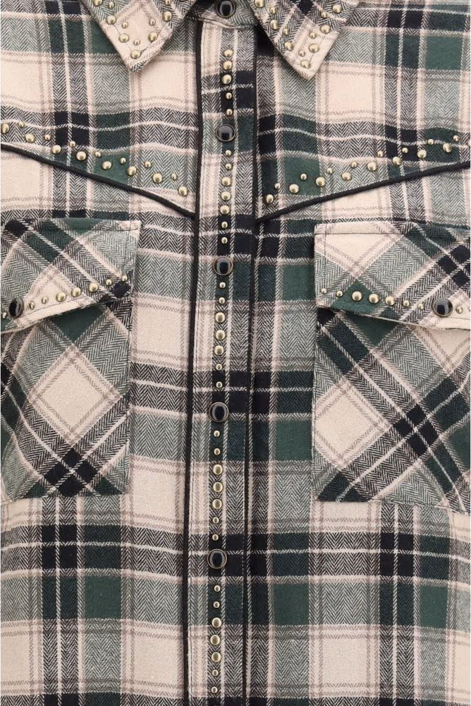 P.A.R.O.S.H. Bicolor Cotton Shirt