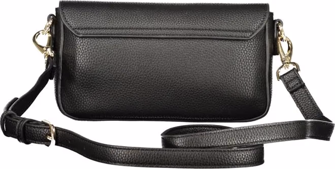 Mario Valentino Black Polyurethane Women's Bag