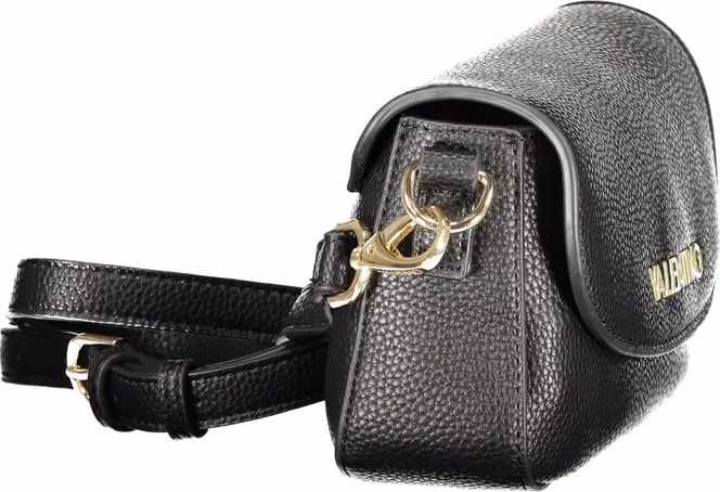 Mario Valentino Black Polyurethane Women's Bag