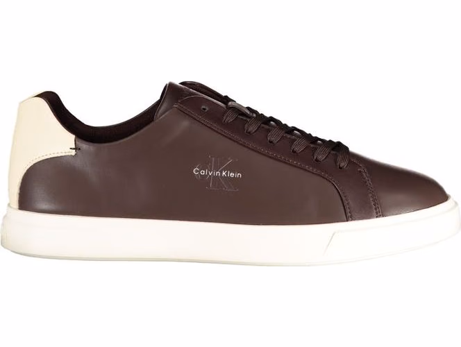 Calvin Klein Brown Polyurethane Men's Sneaker