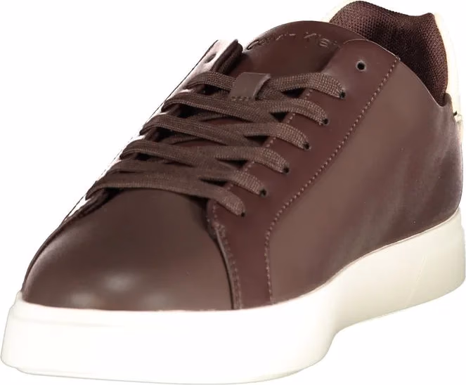 Calvin Klein Brown Polyurethane Men's Sneaker