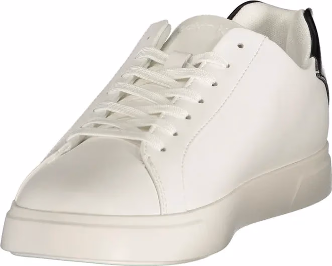 Calvin Klein White Polyurethane Men's Sneaker