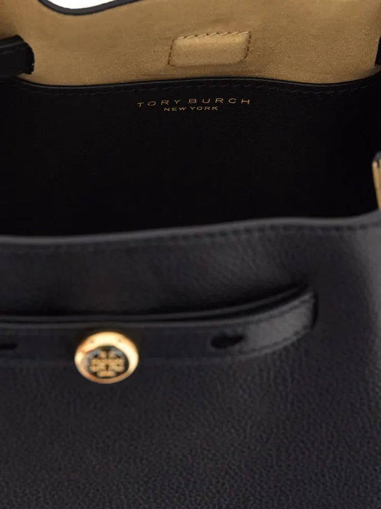 Tory Burch Black Cowhide Crossbody Bag